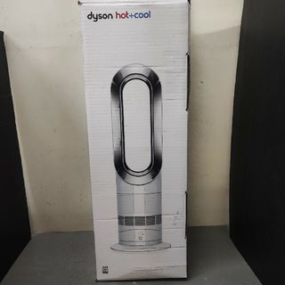 ダイソン(Dyson)のダイソン　Hot＋Cool　AM09　N　ファンヒーター　ホワイト／アイアン(ファンヒーター)