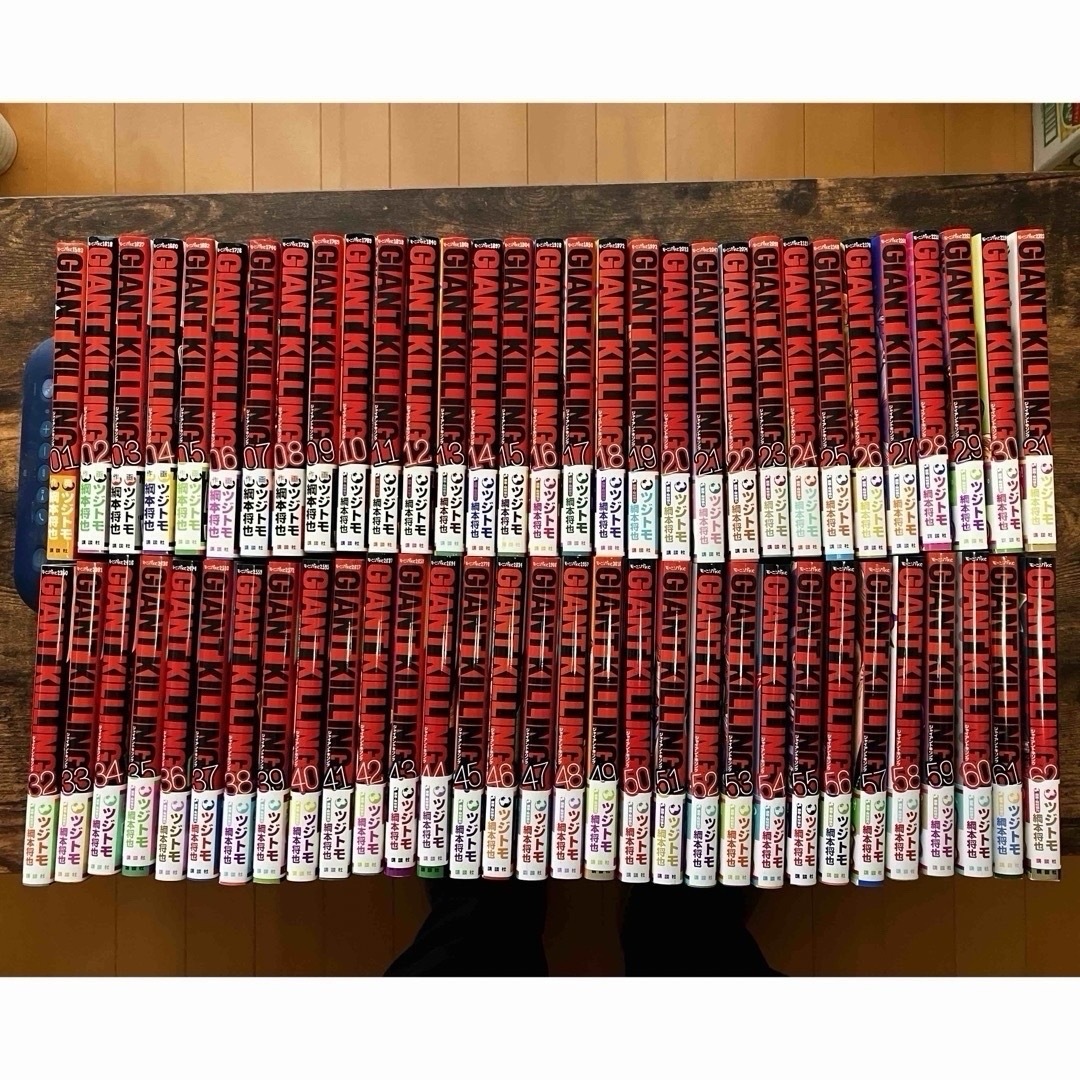 GIANT KILLING ジャイアントキリング 全巻セット 1-65巻 漫画 GIANT KILLING ジャイアントキリング 全巻セット 1-65巻 漫画