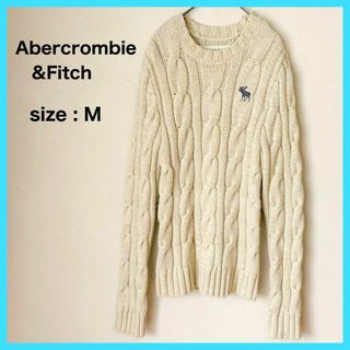 keroアバクロAbercrombie & Fitch   フードニット　size L