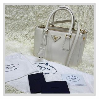 極美品 PRADA プラダ 2563 チェーンショルダーバッグ ナイロン レザー