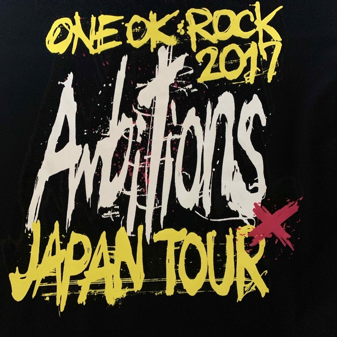 ONE OK ROCK(ワンオクロック)のONE OK ROCK AmbitionsツアーTシャツXL エンタメ/ホビーのタレントグッズ(ミュージシャン)の商品写真