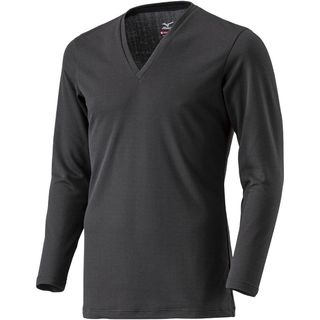 送料無料 新品 MIZUNO ブレスサーモアンダーVネックシャツ XL