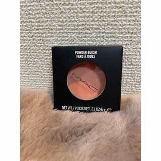 マック(MAC)のMac powder blush fard joues マックパウダーブラッシュ(チーク)