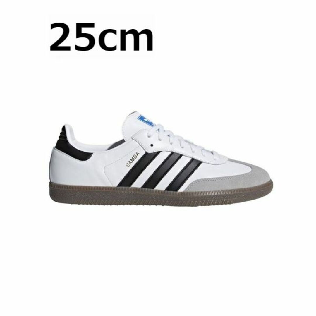 靴/シューズ未使用 adidas 23AW SAMBA OG 白 25cm