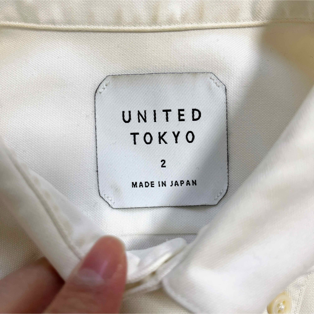 UNITED TOKYO(ユナイテッドトウキョウ)のQUICKDRYオックスボタンダウンカジュアルシャツ サイズ：2 メンズのトップス(シャツ)の商品写真