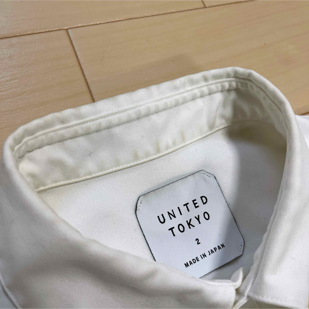 UNITED TOKYO(ユナイテッドトウキョウ)のQUICKDRYオックスボタンダウンカジュアルシャツ サイズ：2 メンズのトップス(シャツ)の商品写真