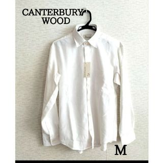 【新品タグ付】CANTERBURY WOOD ワイシャツ 冬用 ホワイト M(シャツ)