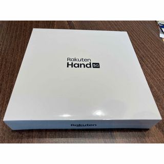 ラクテン(Rakuten)の【未開封】Rakuten Hand 5G ブラック楽天 モバイル ハンド 未使用(スマートフォン本体)