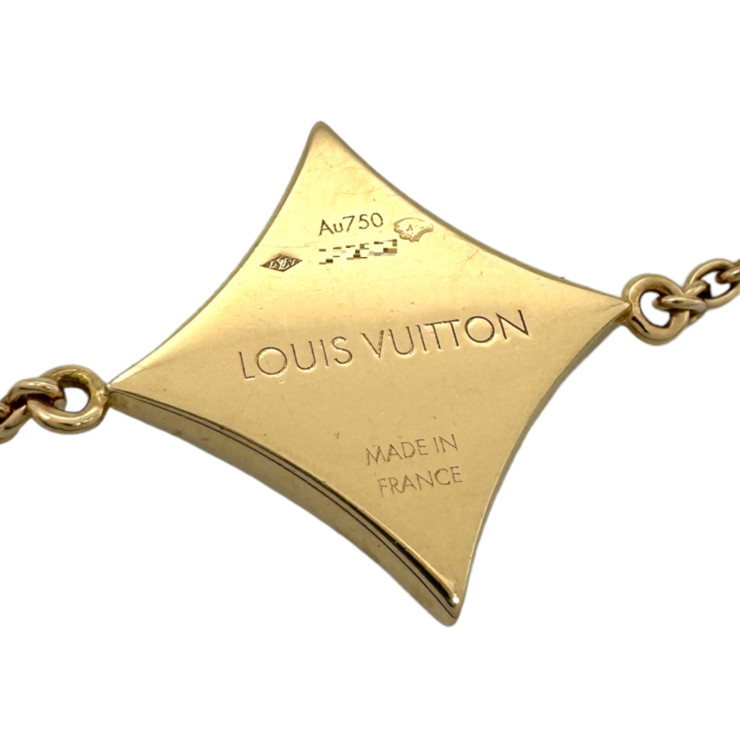 LOUIS VUITTON(ルイヴィトン)の　ルイ・ヴィトン LOUIS VUITTON ソートワール サン&スター ナクレ ダイヤロングネックレス K18PG/マザーオブパール ダイヤモンド ジュエリー レディースのアクセサリー(ネックレス)の商品写真
