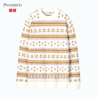 ジェイダブリューアンダーソン(J.W.ANDERSON)のsale!新品タグ付☆UNIQLO×JW Anderson☆スフレヤーンセーター(ニット/セーター)