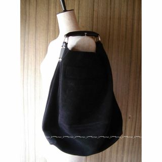 バレンシアガ(Balenciaga)のレア‼︎ BALENCIAGA バレンシアガ 黒 スエード バッグ(ハンドバッグ)