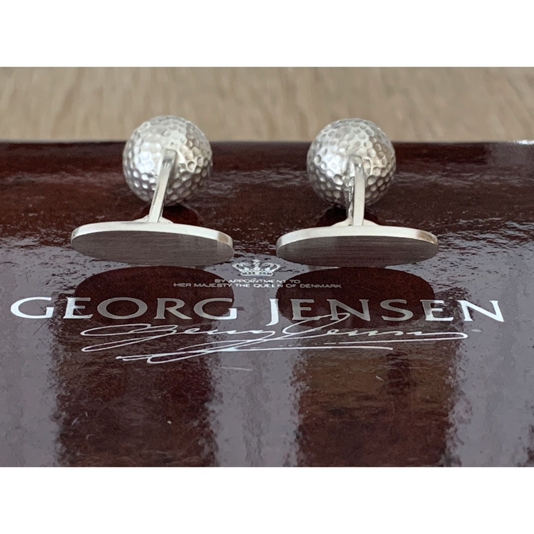 Georg Jensen(ジョージジェンセン)の希少 GEORG JENSEN カフリンクス モデル132※付属品無し メンズのファッション小物(カフリンクス)の商品写真