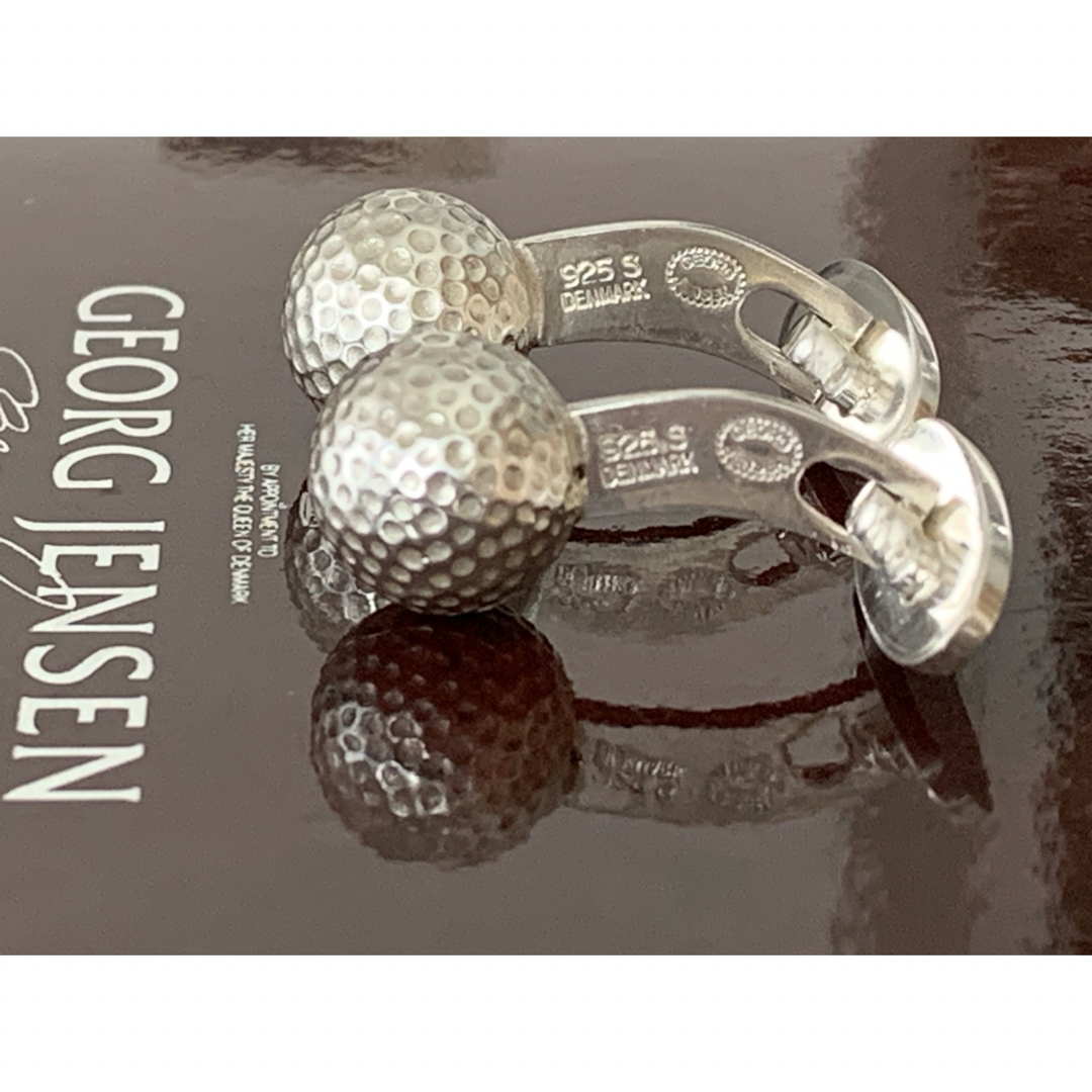 Georg Jensen(ジョージジェンセン)の希少 GEORG JENSEN カフリンクス モデル132※付属品無し メンズのファッション小物(カフリンクス)の商品写真