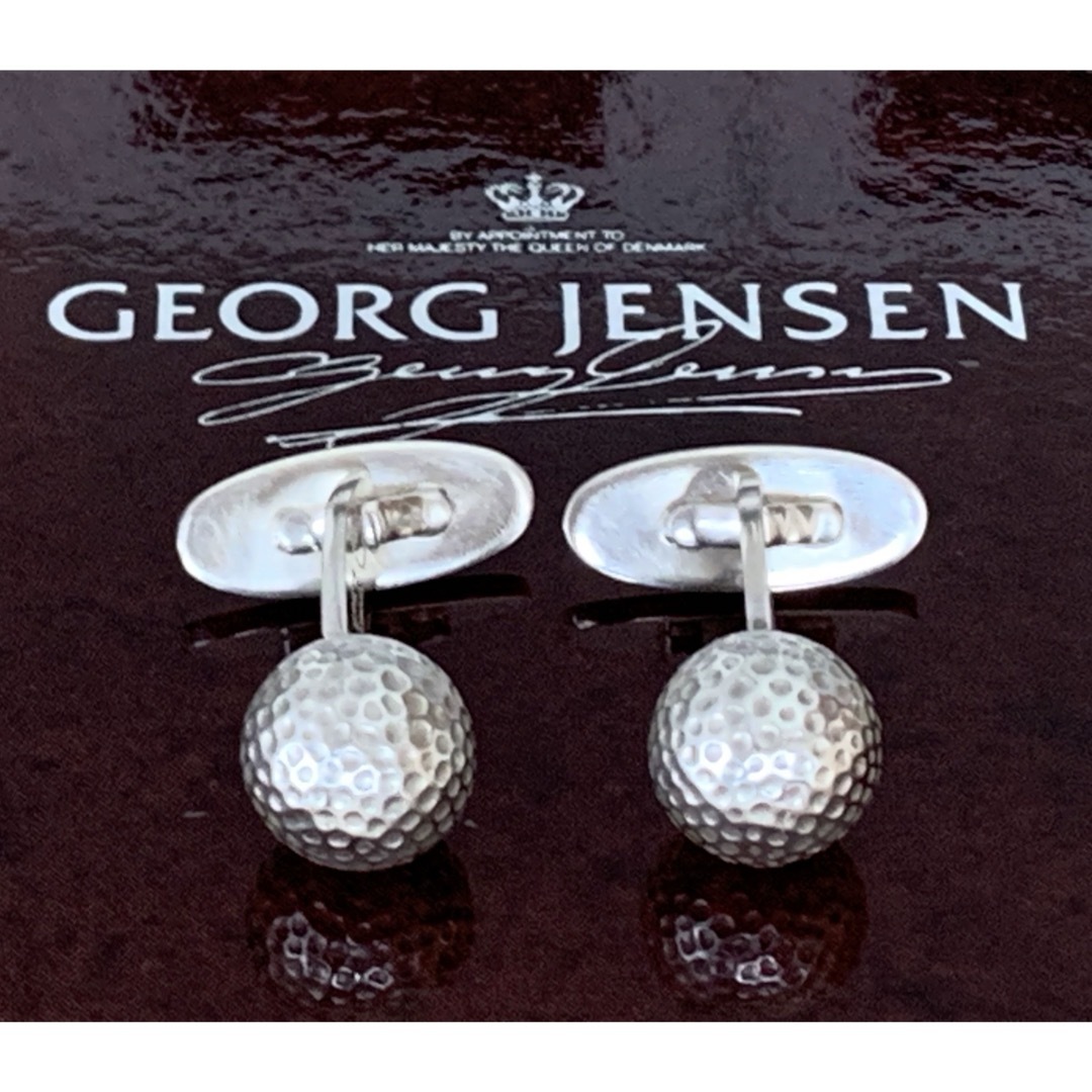 Georg Jensen(ジョージジェンセン)の希少 GEORG JENSEN カフリンクス モデル132※付属品無し メンズのファッション小物(カフリンクス)の商品写真