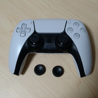 プレイステーション(PlayStation)のPS5 コントローラー 白 デュアルセンス ワイヤレスコントローラー(その他)