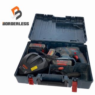 ボッシュ(BOSCH)の☆中古品☆ BOSCH ボッシュ 36V バッテリーハンマードリル GBH36V-LIY バッテリー3個(36V1.3Ah)付き 充電器付き 82857(工具)