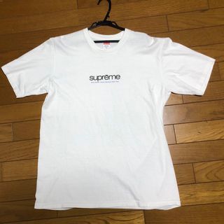 トップスsupreme Classic logo tee シュプリーム　黒ロゴTシャツ