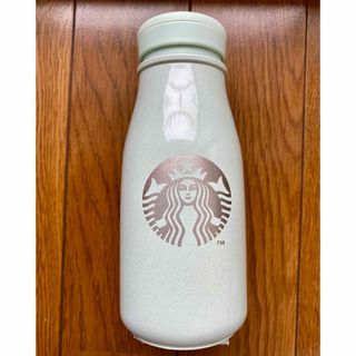 スターバックスコーヒー(Starbucks Coffee)の【新品未使用】スターバックス ステンレス ミニボトル ライトグリーン (タンブラー)