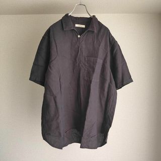 ネストローブ(nest Robe)のCONFECT リネン半袖スキッパーシャツ(シャツ)