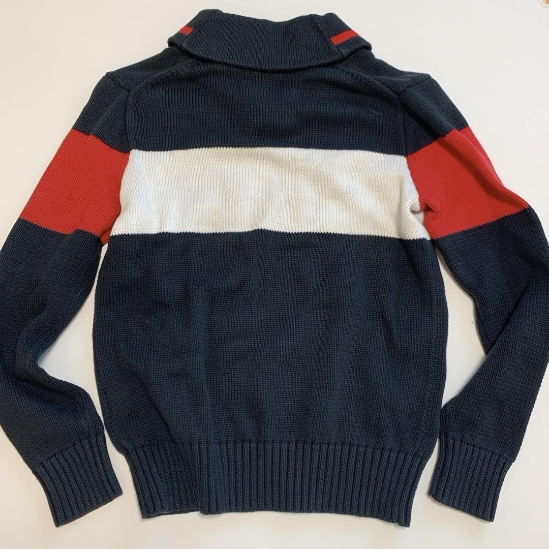 Ralph Lauren(ラルフローレン)の【新品】ラルフローレン ポロロゴ ニット セーター L キッズ/ベビー/マタニティのキッズ服男の子用(90cm~)(ジャケット/上着)の商品写真