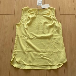 プロポーションボディドレッシング(PROPORTION BODY DRESSING)のPROPORTION 黄色ノースリーブ イエロー(シャツ/ブラウス(半袖/袖なし))