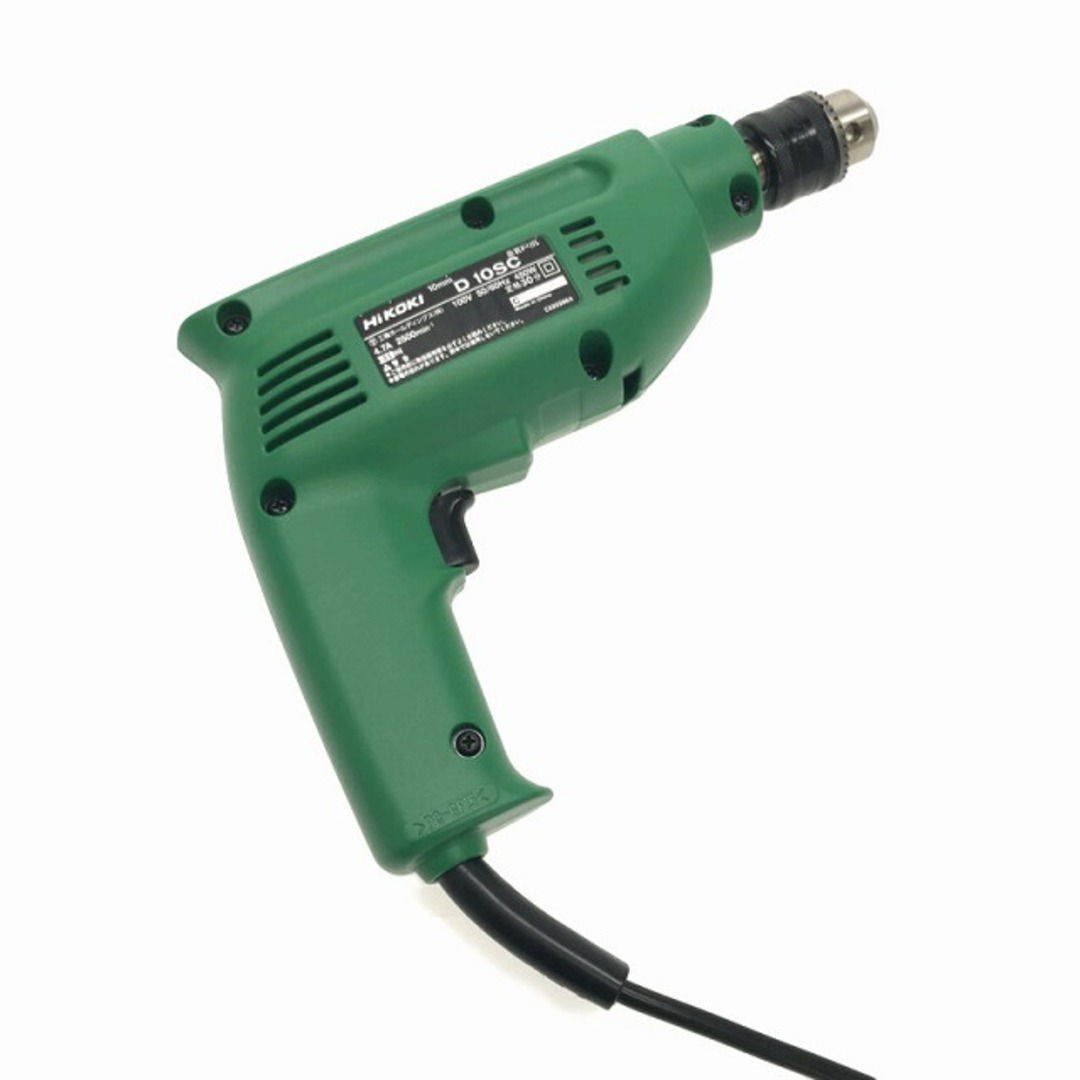 日立 - ☆未使用品☆HiKOKI ハイコーキ 100V 電気ドリル D10SC 日立 - ☆未使用品☆HiKOKI ハイコーキ 100V 電気ドリル D10SC