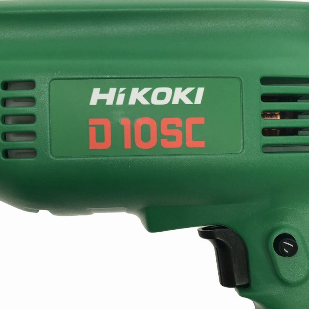 ☆未使用品☆HiKOKI ハイコーキ 100V 電気ドリル D10SC 鉄工10mm 木工25mm 電動ドリル 穴あけ DIY/日曜大工 83807