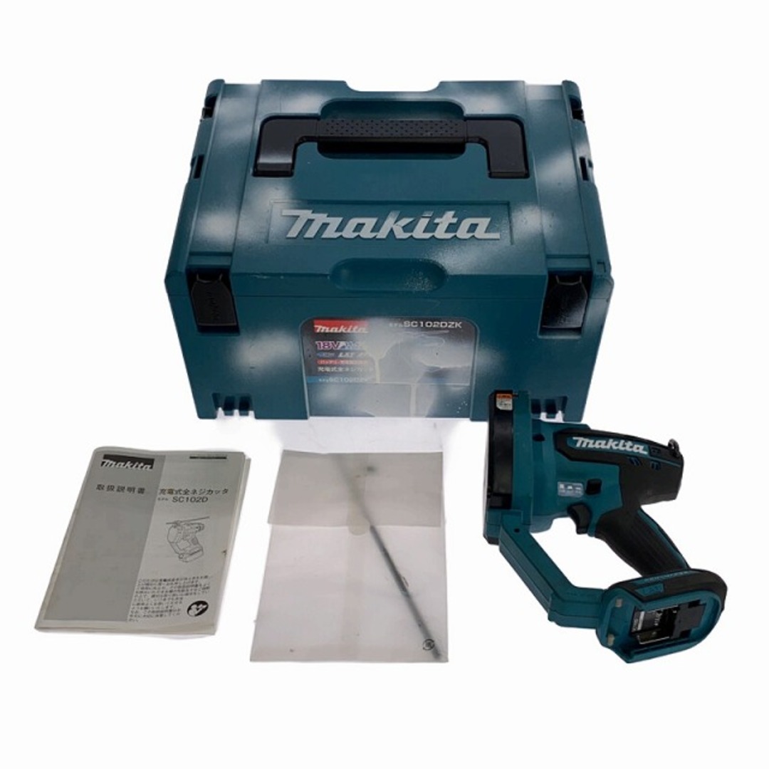 ☆動作品☆makita マキタ 18V 充電式全ネジカッター SC102DZK ☆動作品☆makita マキタ 18V 充電式全ネジカッター SC102DZK