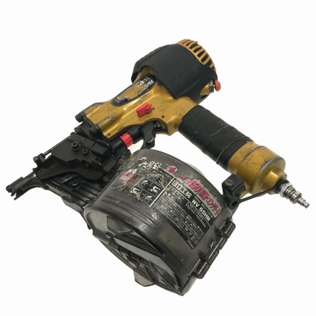 ☆中古品☆HITACHI 日立工機 65mm 高圧ロール釘打ち機 NV65HM ☆中古品☆HITACHI 日立工機 65mm 高圧ロール釘打ち機 NV65HM
