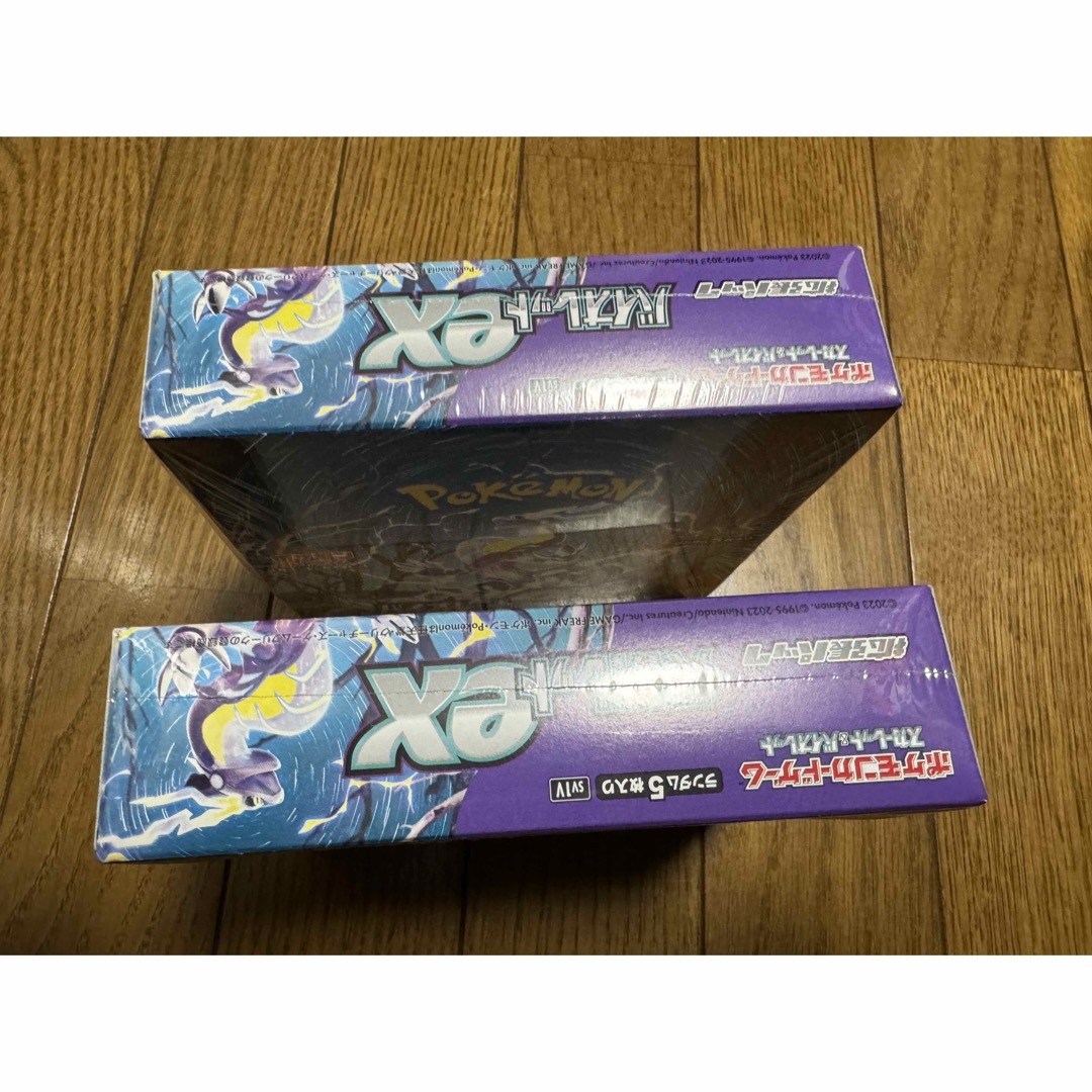 ポケモンカード バイオレットex 2BOX シュリンク付き 新品未開封