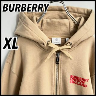 バーバリー(BURBERRY)の【人気デザイン】希少XL　TB　バーバリーロンドン　LOVE　パーカー　即完品(パーカー)