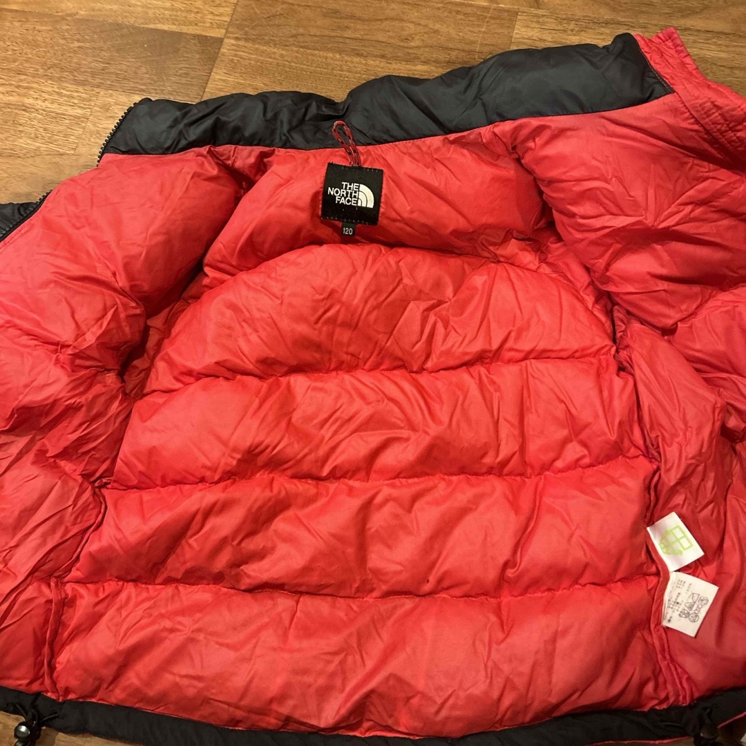 THE NORTH FACE(ザノースフェイス)のノースフェイス　ダウンジャケット キッズ/ベビー/マタニティのキッズ服男の子用(90cm~)(コート)の商品写真