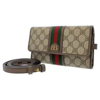 バレンシアガ(Balenciaga)のバレンシアガ ショルダー ウォレット ザ・ハッカー PVC 680131 BALENCIAGA GUCCI(財布)