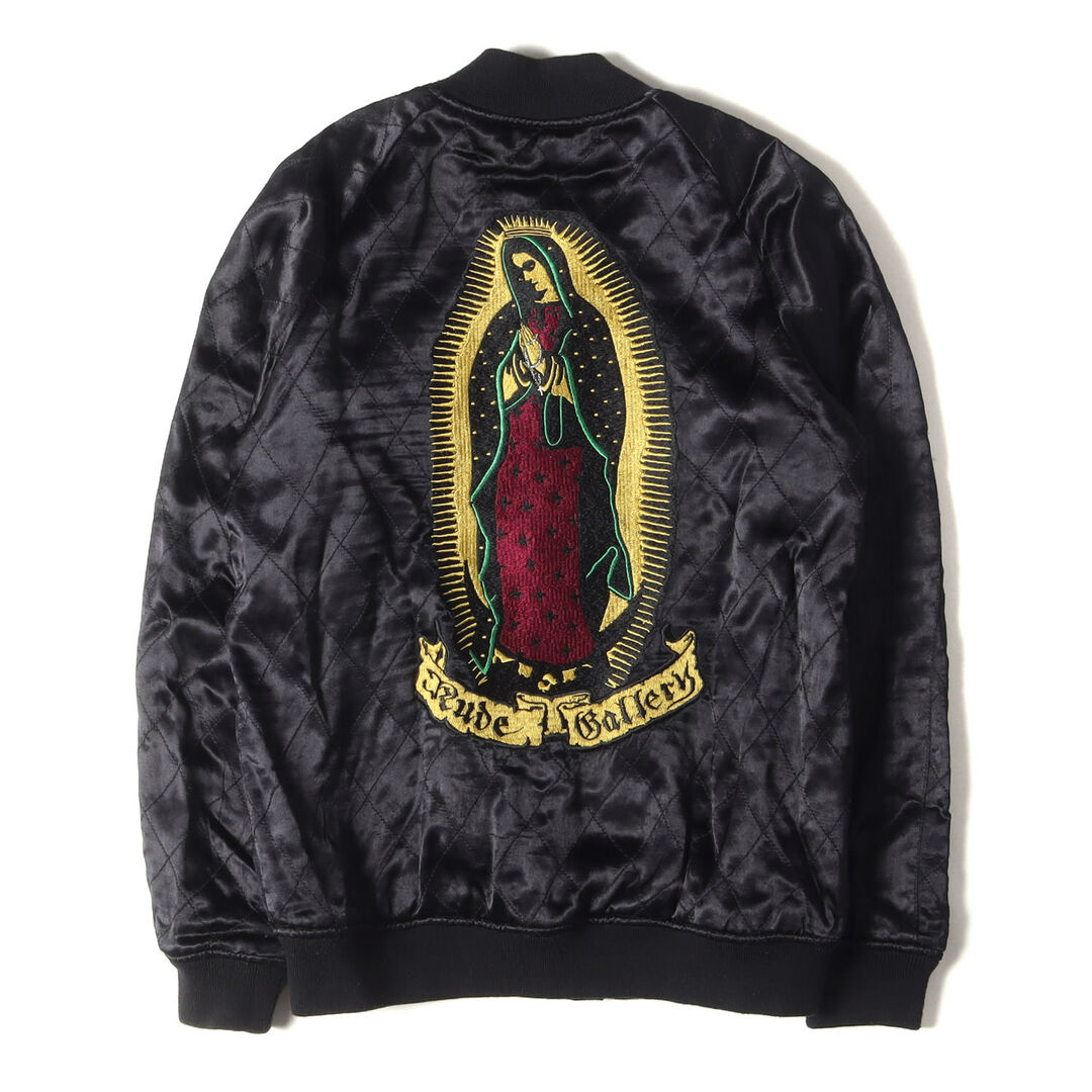 Rude Gallery×The Birthdayサテンブルゾン - スタジャン Rude Gallery×The Birthdayサテンブルゾン - スタジャン