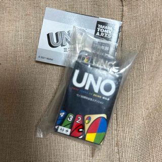 UNO ガチャガチャ ミニチュア ミニカード 50周年記念エディションバージョン(トランプ/UNO)