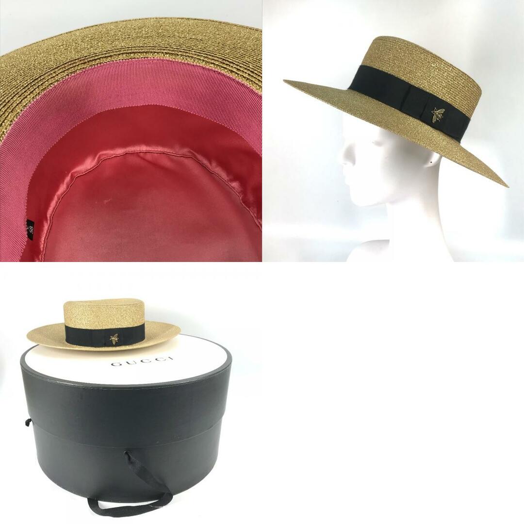 Gucci - グッチ GUCCI パピエ ラメ ビー BEE 蜂 ハット帽 帽子 ハット Gucci - グッチ GUCCI パピエ ラメ ビー BEE 蜂 ハット帽 帽子 ハット
