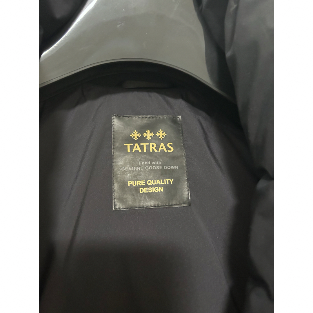 TATRAS(タトラス)のTATRASタトラス VACCA ダウンコート ショールカラー 黒ブラック レディースのジャケット/アウター(ダウンコート)の商品写真