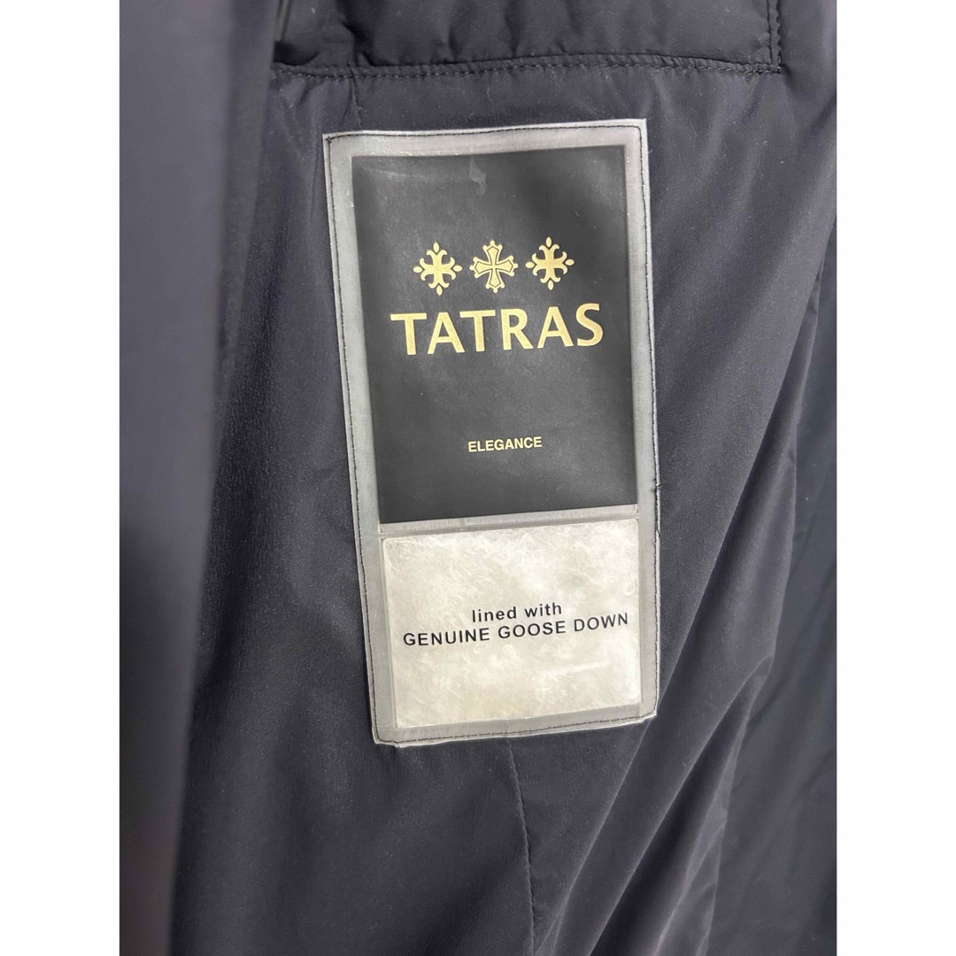 TATRAS(タトラス)のTATRASタトラス VACCA ダウンコート ショールカラー 黒ブラック レディースのジャケット/アウター(ダウンコート)の商品写真