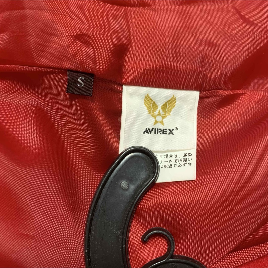 AVIREX - AVIREX アビレックス ダッフルコート アウター 赤の AVIREX - AVIREX アビレックス ダッフルコート アウター 赤の