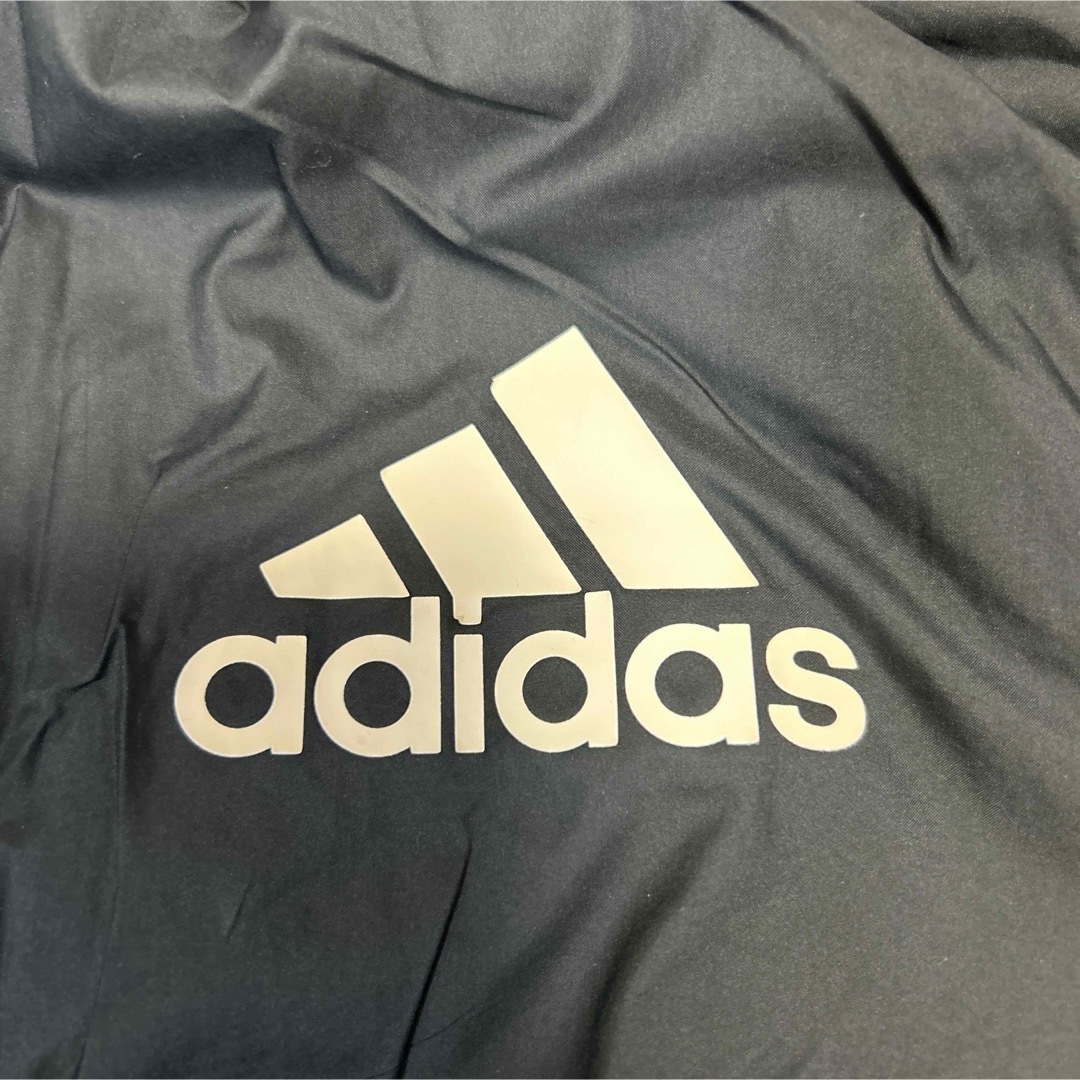 adidas(アディダス)のadidas 上着　アウター　ジャンバー　黒　150 キッズ/ベビー/マタニティのキッズ服男の子用(90cm~)(ジャケット/上着)の商品写真