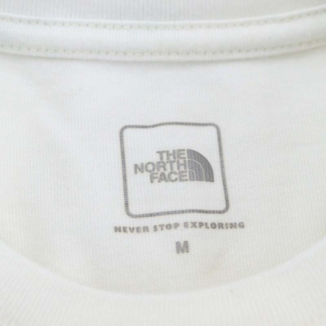 THE NORTH FACE(ザノースフェイス)のザノースフェイス L/S STITCH MARK TEE ステッチ M 白 レディースのトップス(Tシャツ(長袖/七分))の商品写真