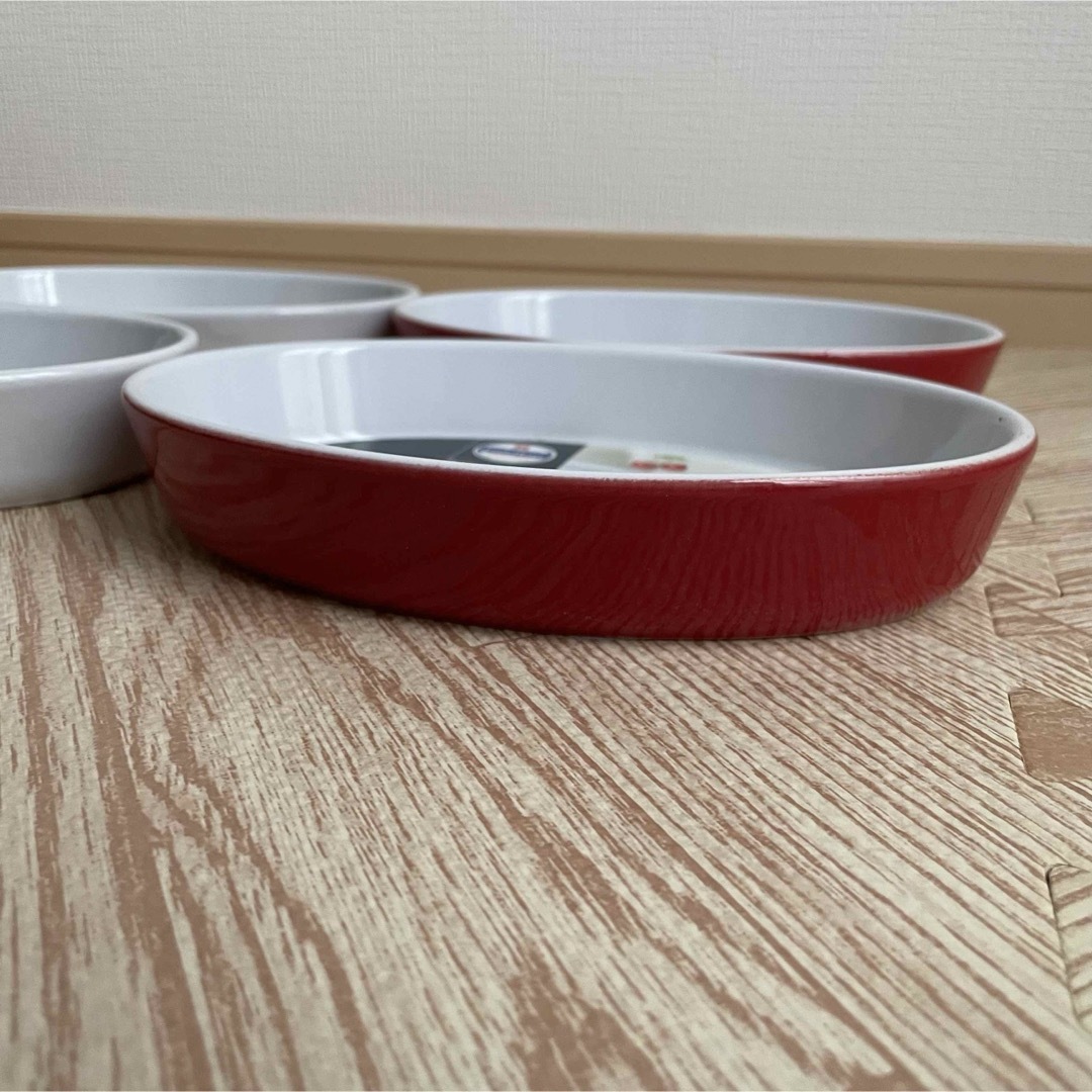 EmileHenry - 【新品・未使用】Emile Henry グラタン皿 21cm 4 EmileHenry - 【新品・未使用】Emile Henry グラタン皿 21cm 4