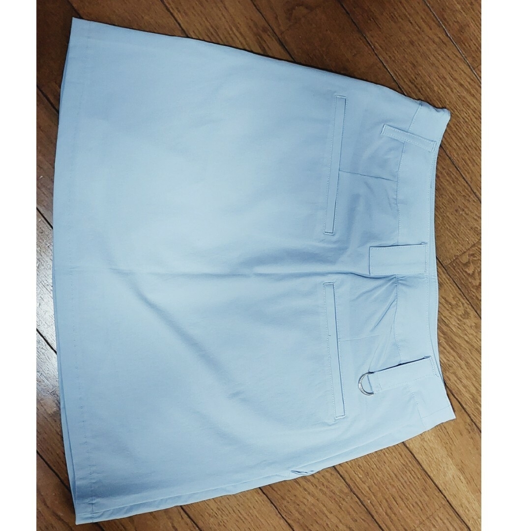 M・Uスポーツ(エムユースポーツ)のレディース ゴルフウェア ミエコウエサコ  スカート  ※ バイザーおまけ付き レディースのスカート(ひざ丈スカート)の商品写真