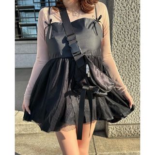 エピヌ(épine)のepine épine ribbon tulle cami top(シャツ/ブラウス(半袖/袖なし))