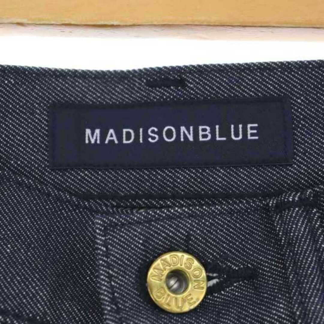 MADISONBLUE(マディソンブルー)のマディソンブルー ハイウエストリジットデニム パンツ ジーンズ ジッパーフライ レディースのパンツ(デニム/ジーンズ)の商品写真