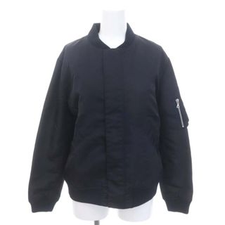 アーペーセー(A.P.C)のアーペーセー ブルゾン ボンバージャケット 中綿 ジップアップ 36 紺(ブルゾン)