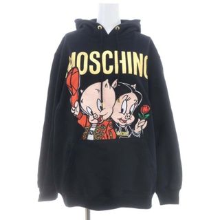 モスキーノ(MOSCHINO)のモスキーノ LOONEY TUNES ポーキー&ペチュニア・ピッグ パーカー(パーカー)