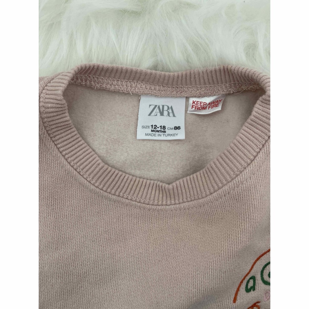 ZARA KIDS(ザラキッズ)のZARA kids ベビー トレーナー キッズ/ベビー/マタニティのベビー服(~85cm)(トレーナー)の商品写真