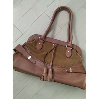 マックスマーラ(Max Mara)のMaxMara＊スウェードレザー＊ハンドバッグ＊ショルダー(ハンドバッグ)