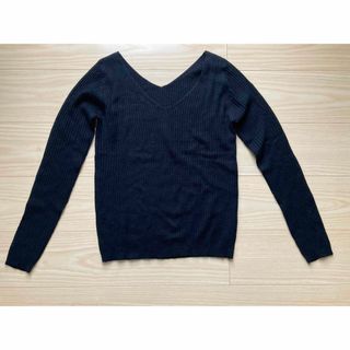 セーター Vネック 長袖 Fサイズ　ニットセーター(ニット/セーター)
